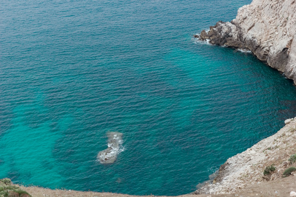 aerial view of ocean during daytime