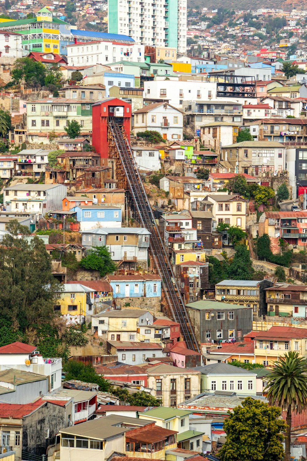 Vista aérea de los edificios de la ciudad durante el día