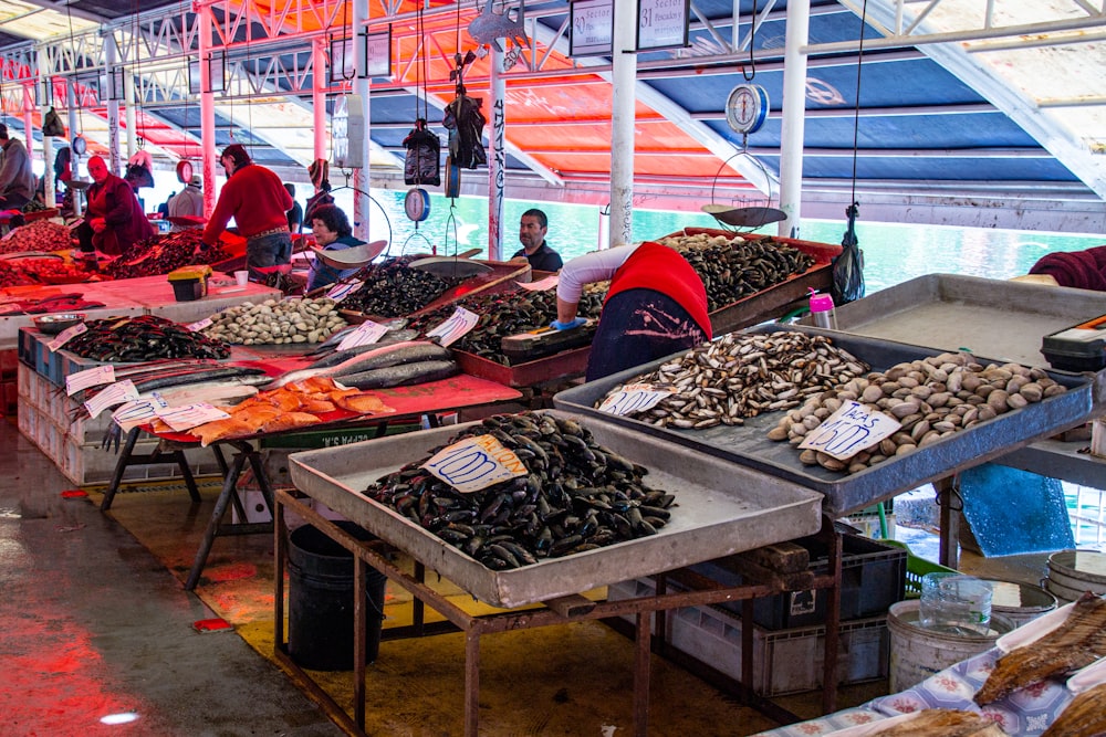 assorted vegetables on display in market during daytime