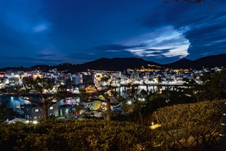 A vibrant cityscape at dusk symbolizing growth and opportunity, aligning with Rainier MHP Portfolio's business vision.