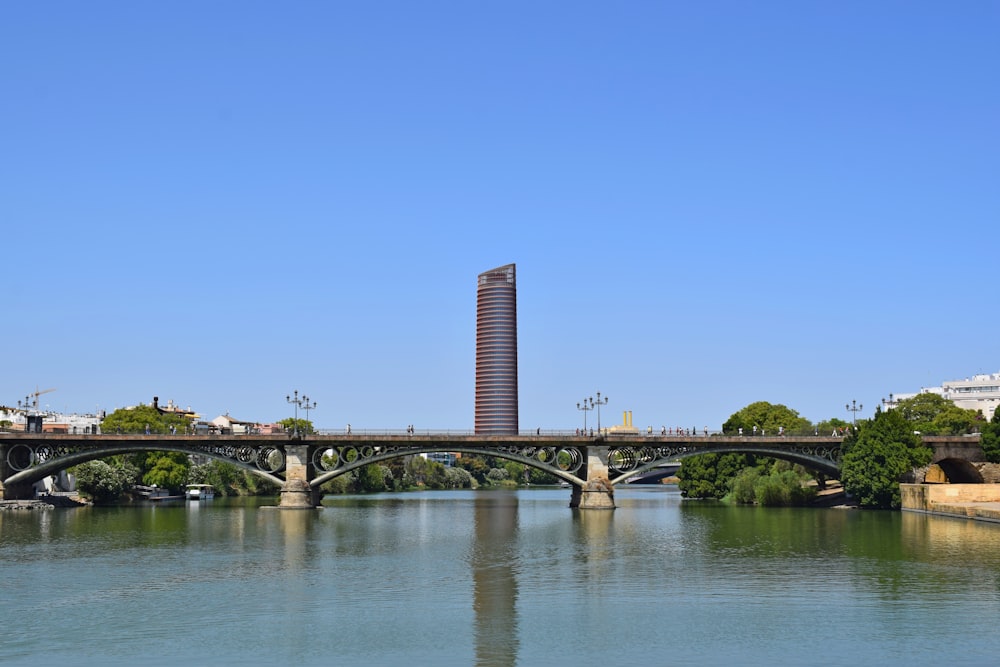 white bridge over river during daytime