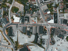 aerial view of city buildings during daytime