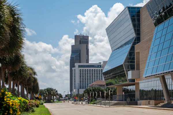 A view of Corpus Christi, TX