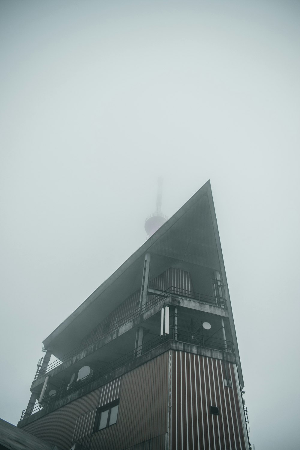 grayscale photo of building during daytime