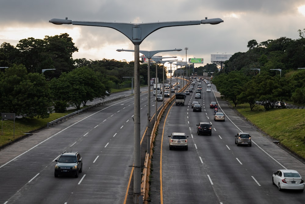 cars on road during daytime