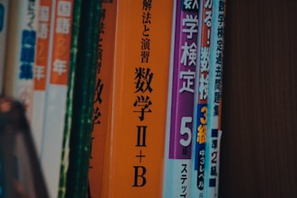 yellow green and red books
