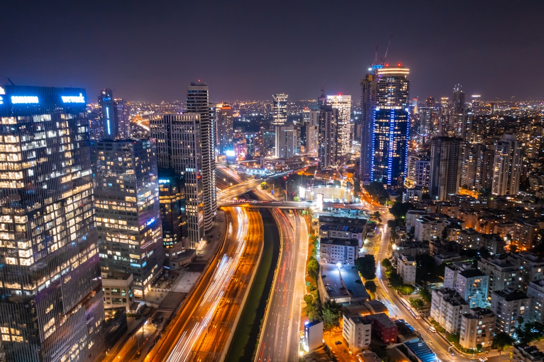 time lapse photography of city during night time