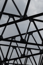 black metal frame under blue sky during daytime