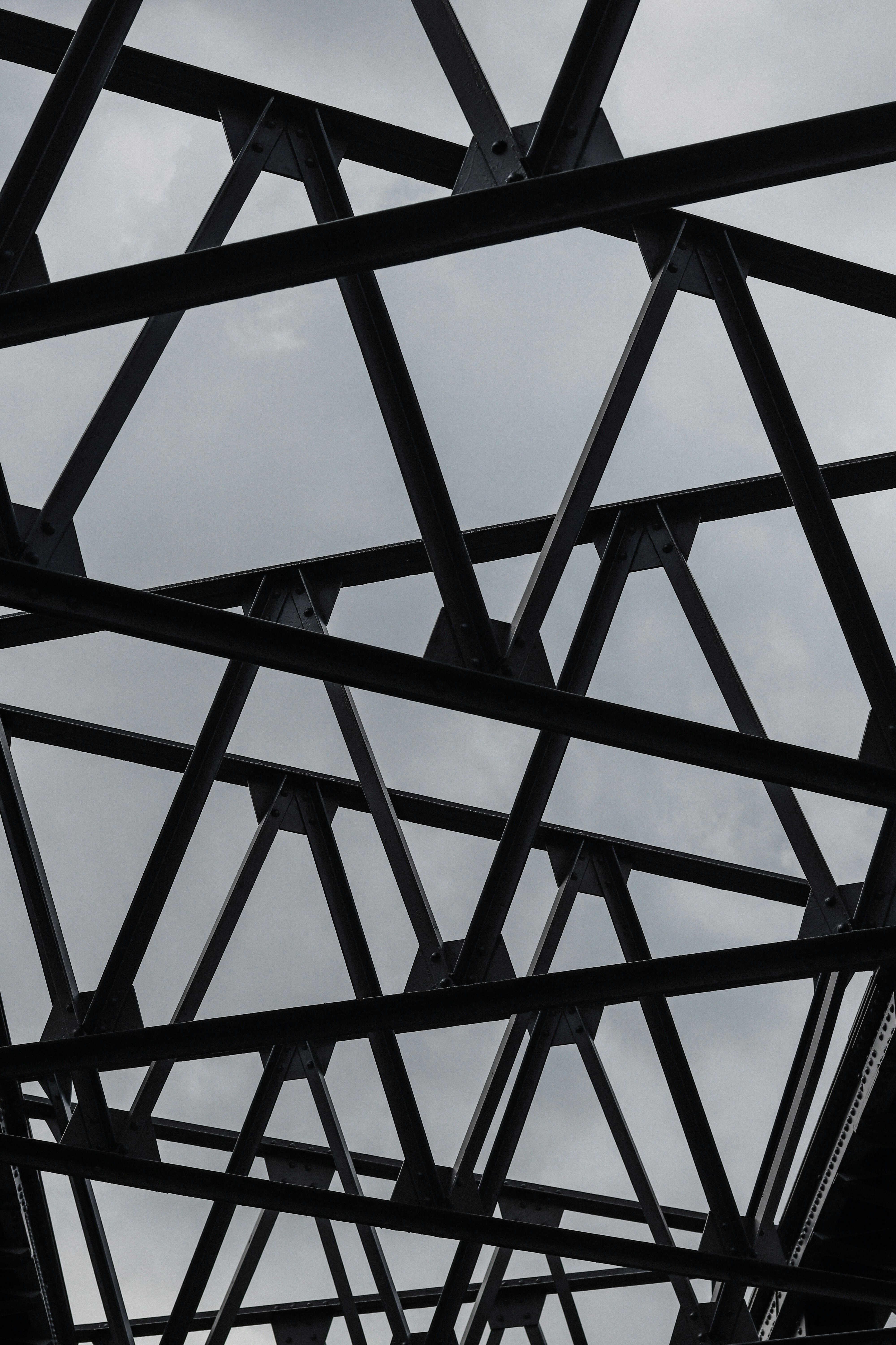 black metal frame under blue sky during daytime