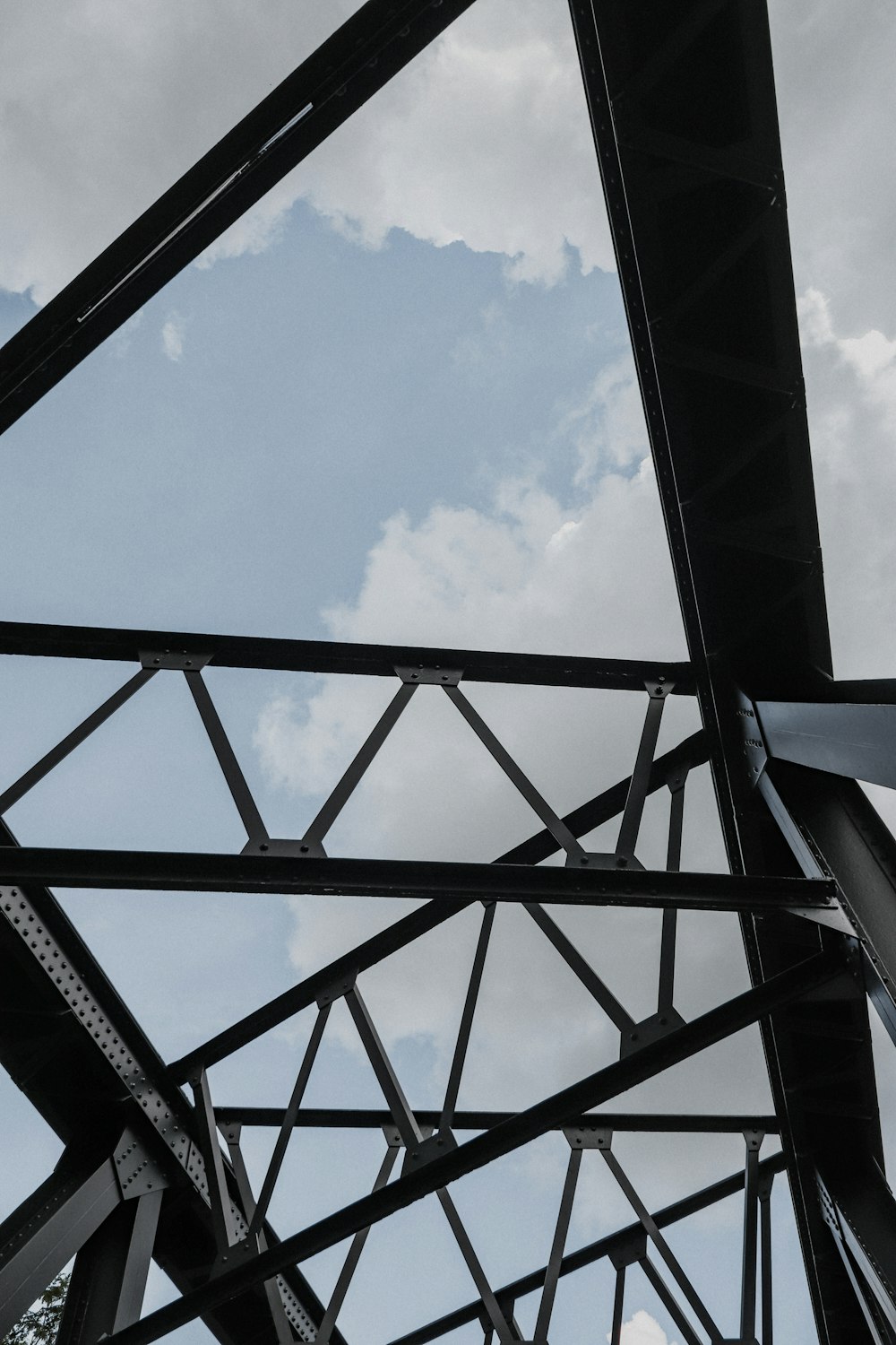 black metal frame under blue sky during daytime