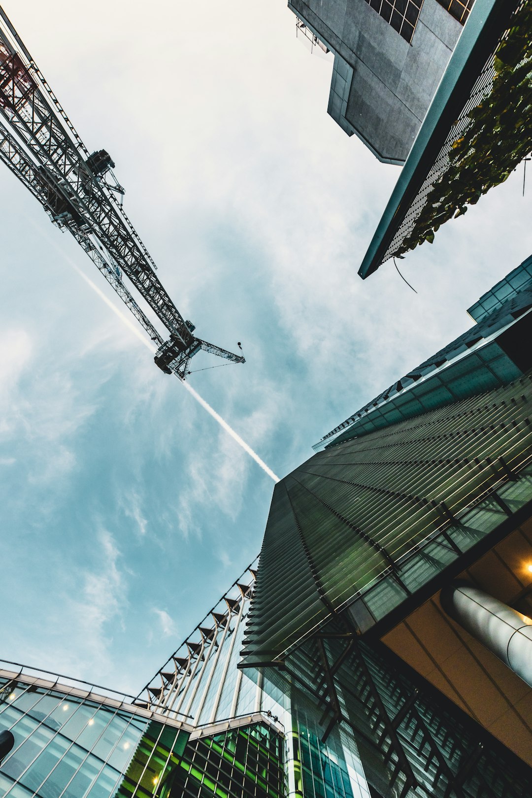 low angle photography of high rise building