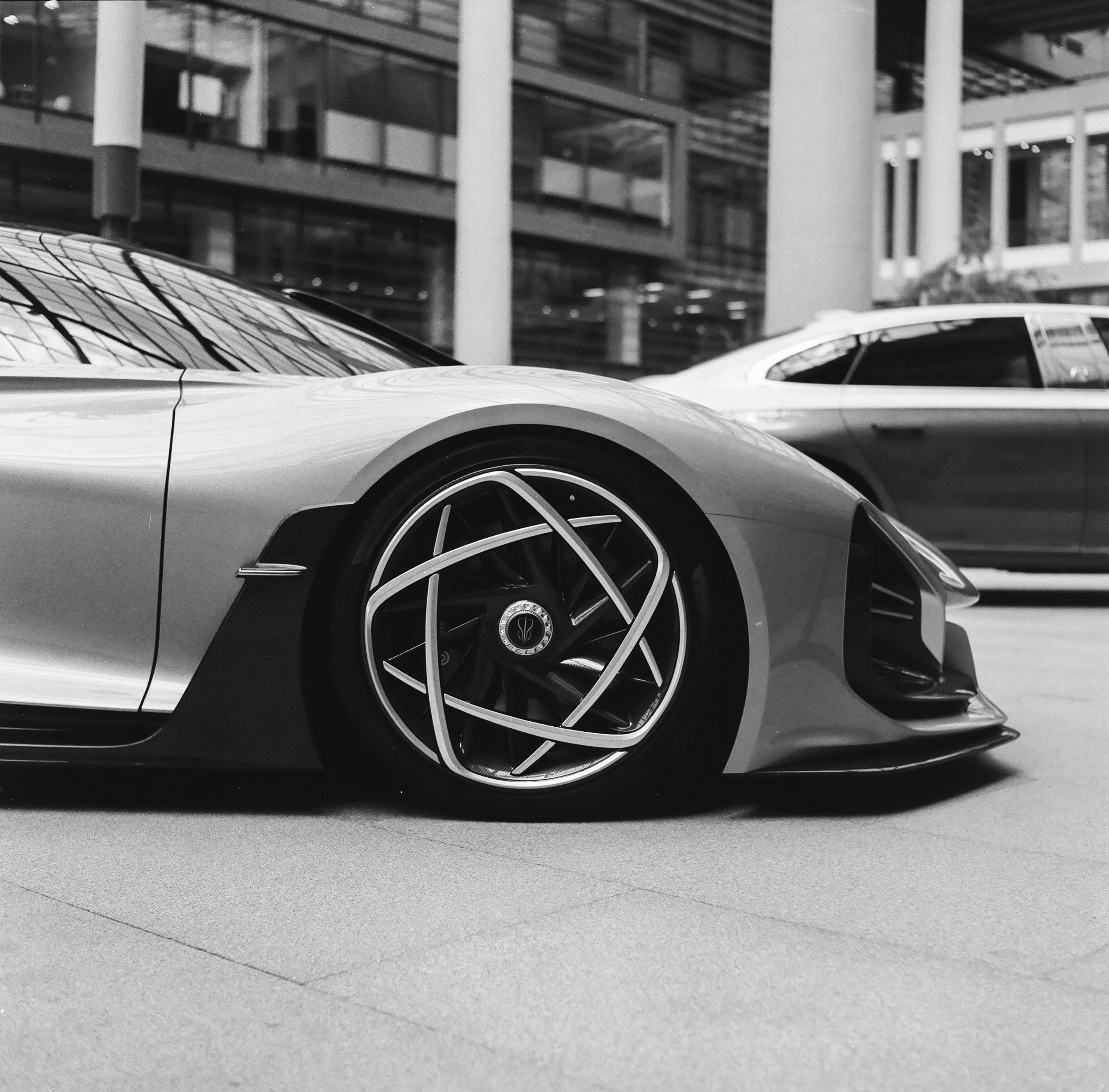 futuristic electric supercar, wallpaper, 2026 Ferrari Electric Car Parts: Future Engineering & Tech 6