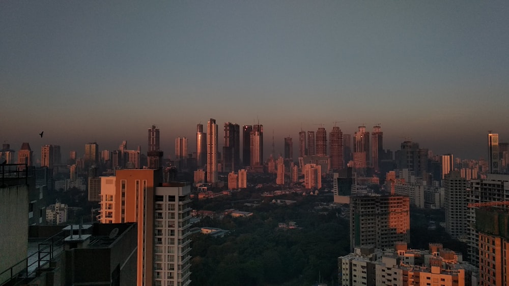 aerial view of city buildings during daytime