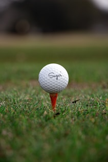 SAAG Inc image of white golf ball on green grass field during daytime