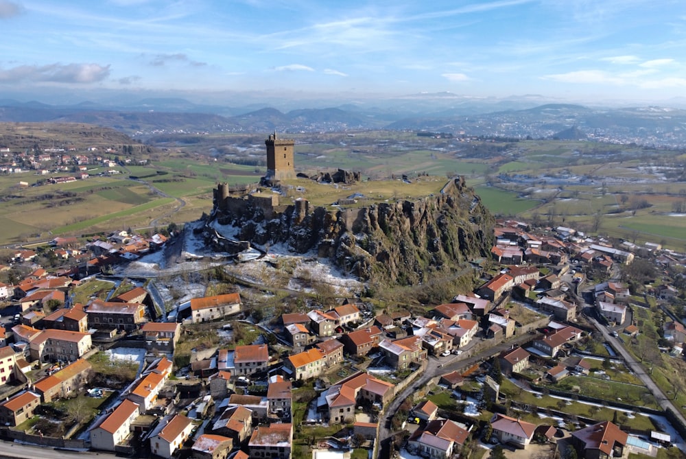 aerial view of city during daytime