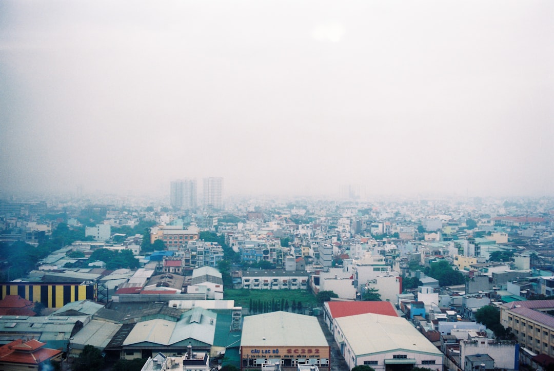 aerial view of city buildings during daytime