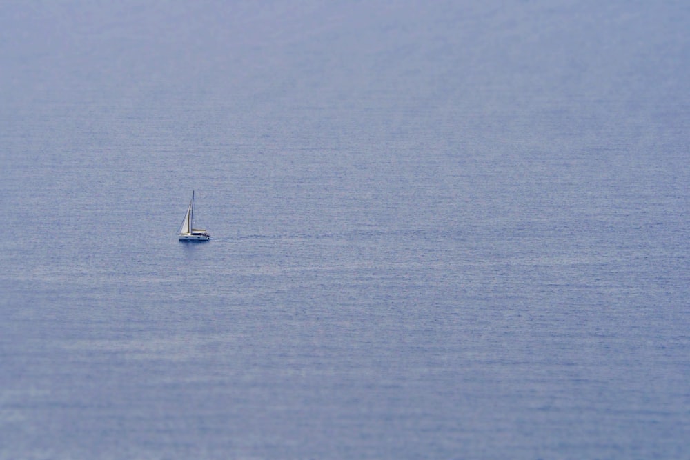 white sailboat on body of water during daytime