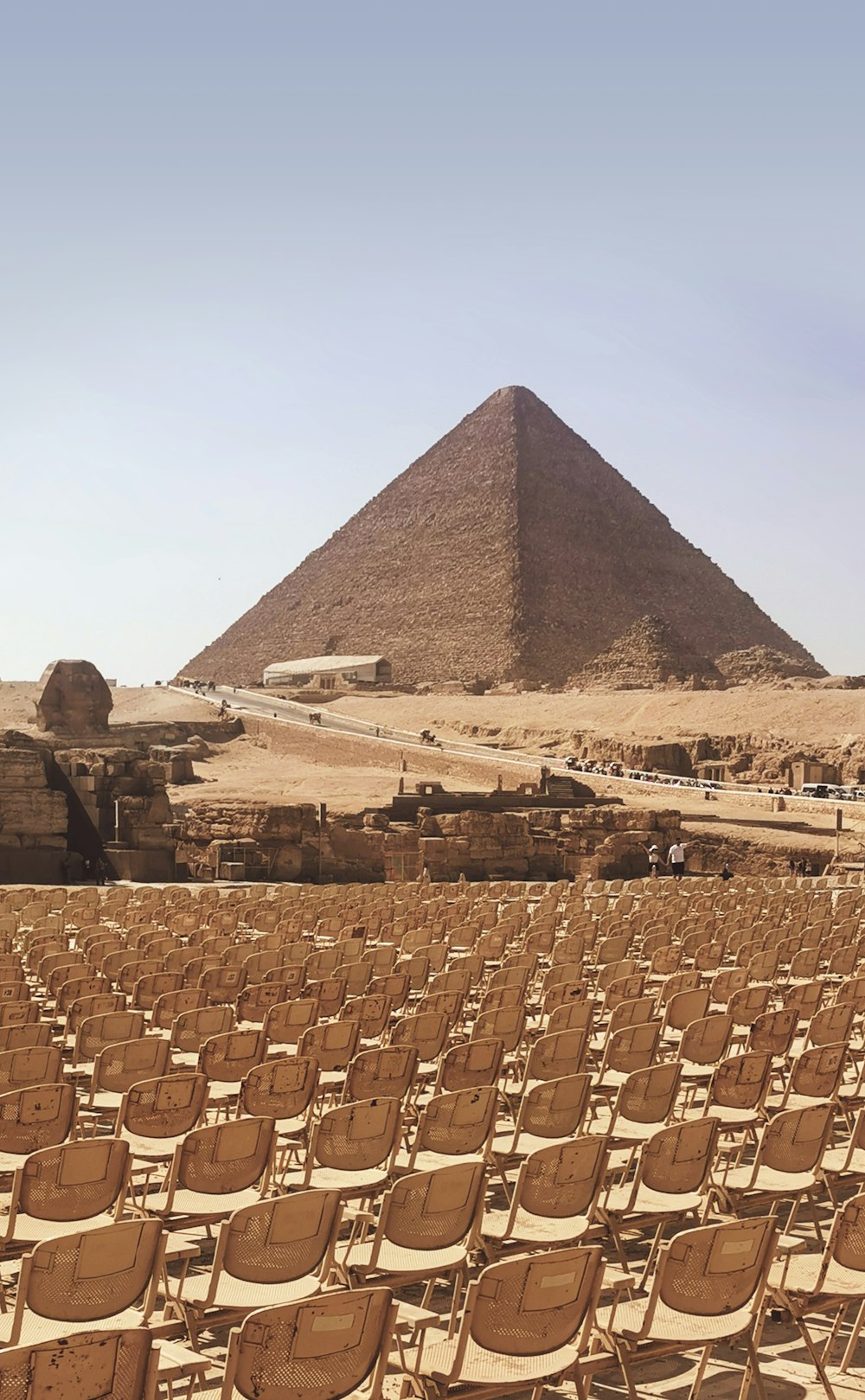 pyramid under blue sky during daytime