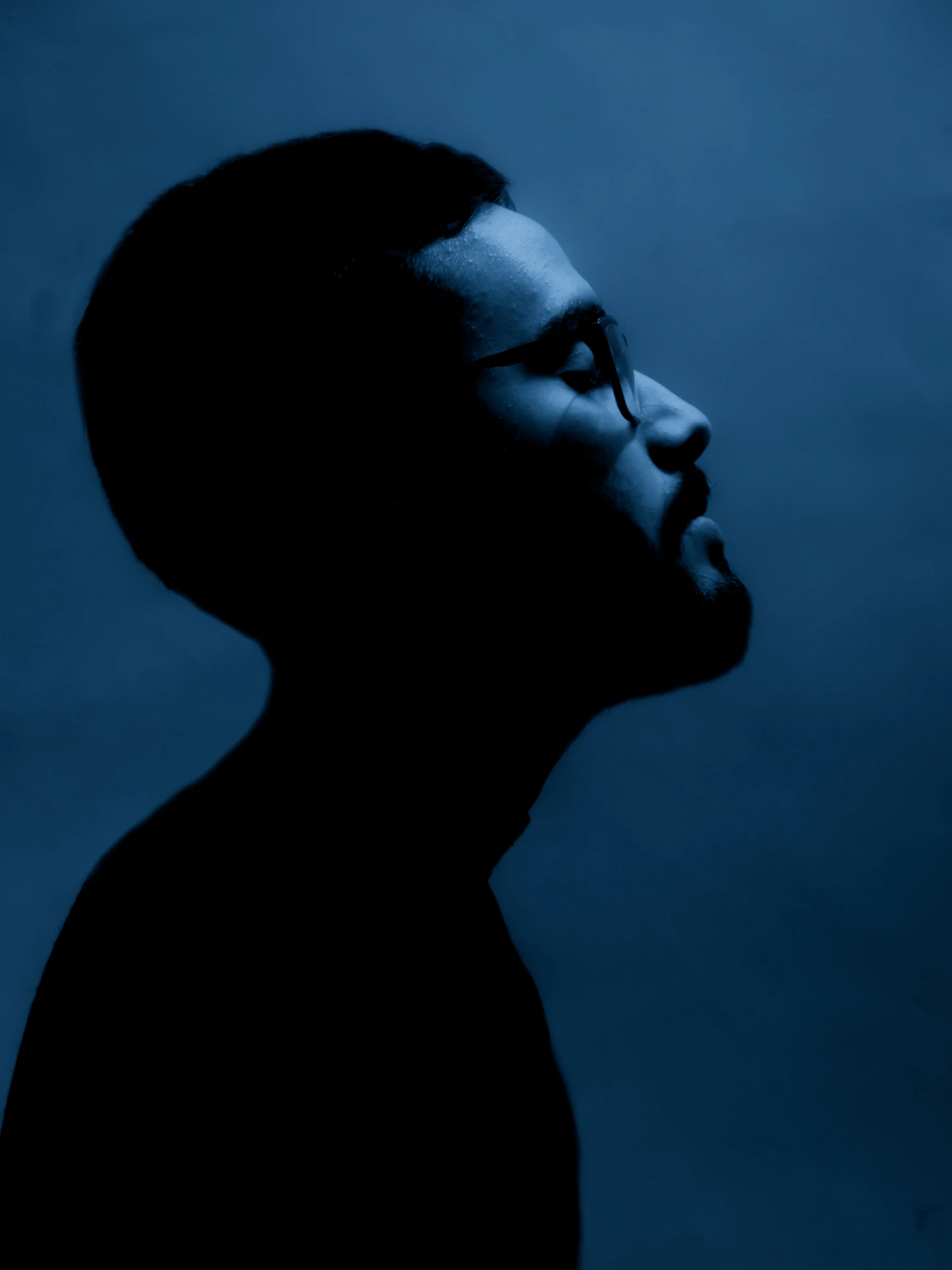 Close-up side-profile portrait clearly showing the jawline and lower face area before masseter botulinum toxin consultation