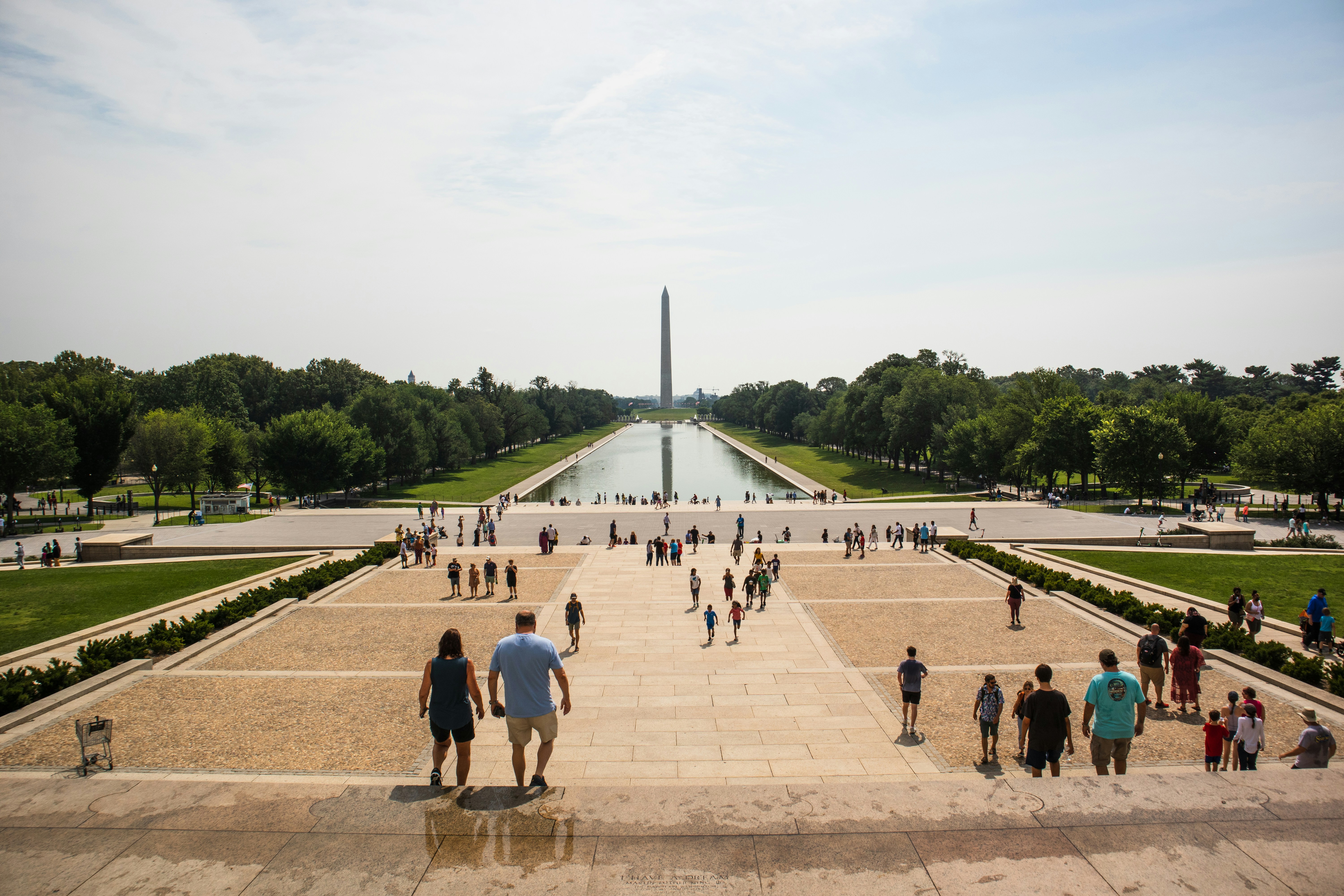 people walking on park during daytime