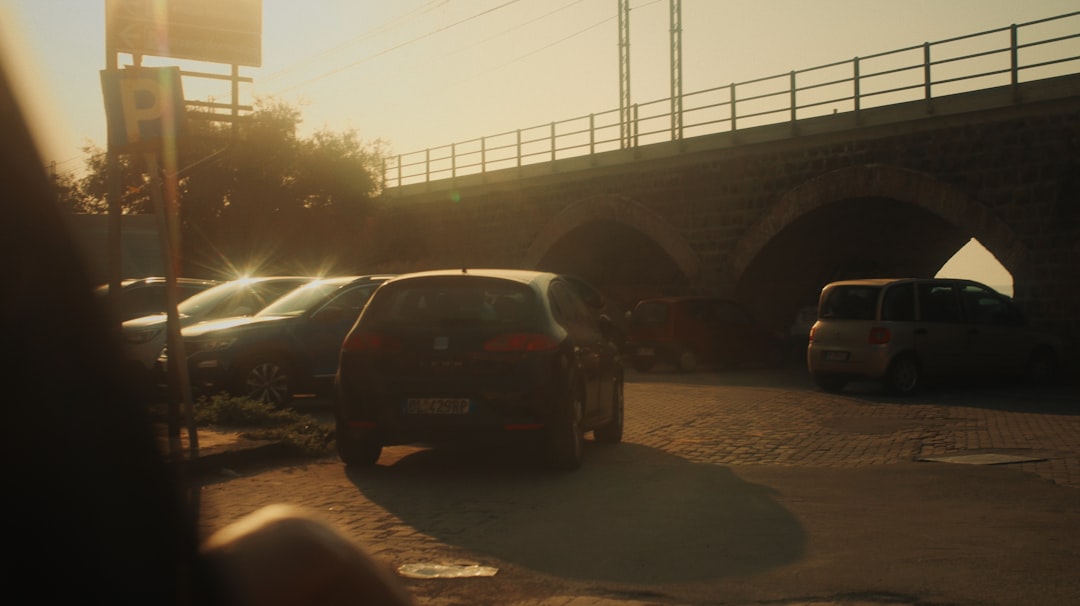 black car on road during daytime