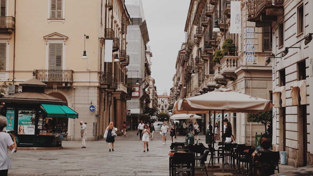 people walking on street during daytime