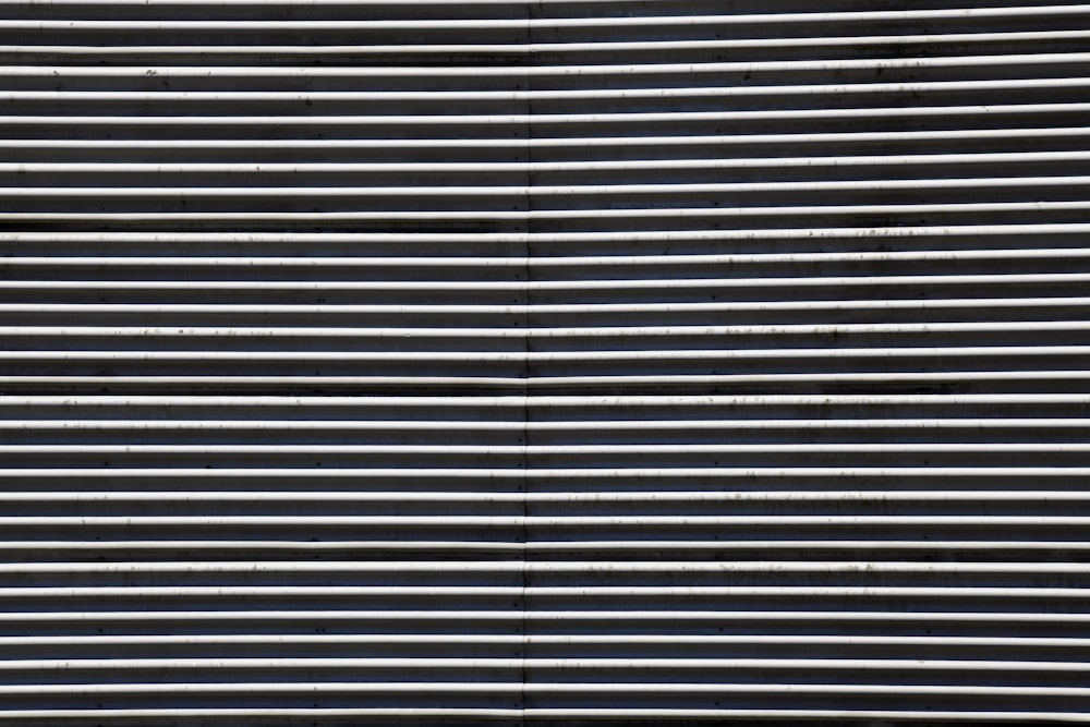 black and white striped textile