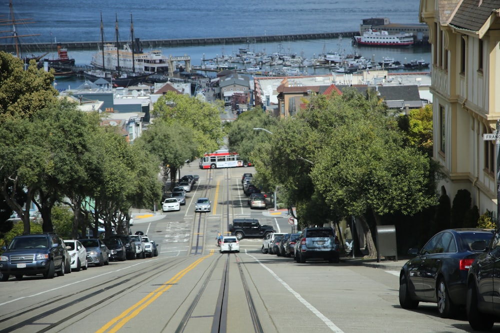 cars on road during daytime