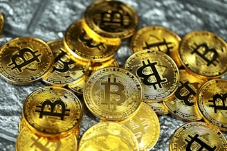 gold and silver round coins