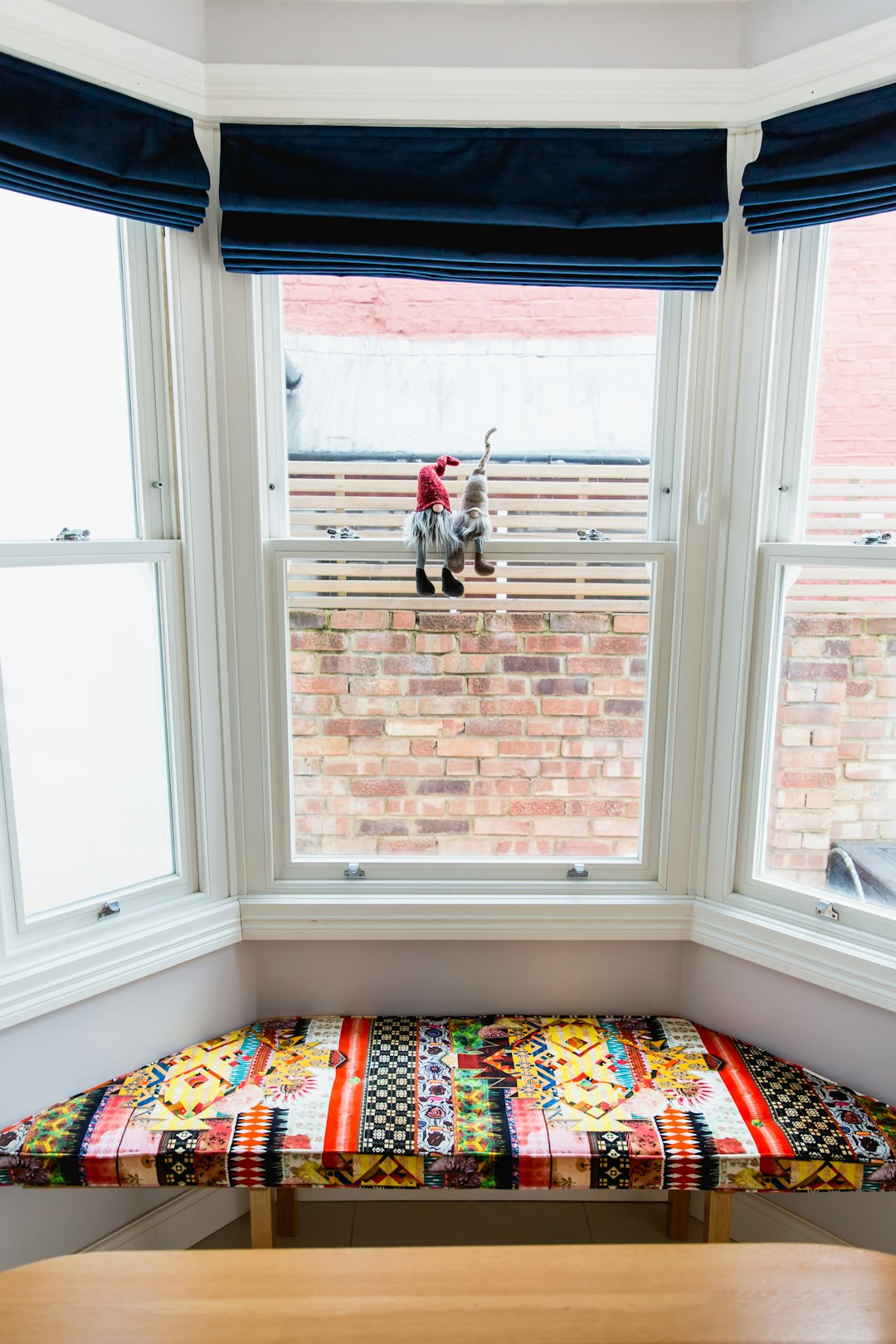 white wooden framed glass window