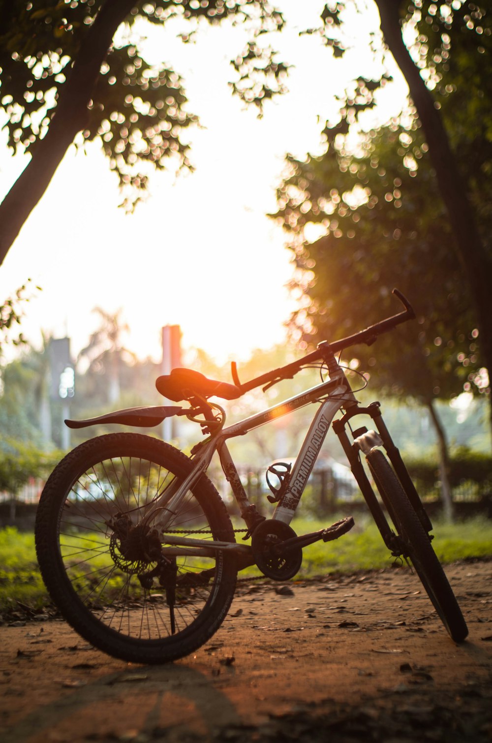 Một hình ảnh tuyệt đẹp về chiếc xe đạp đặt trên thảm cỏ xanh tươi. Với màu xanh rực rỡ và không khí trong lành, hình ảnh này sẽ đưa bạn đến với cảm giác tự do và thư giãn thật tuyệt vời trong mỗi chuyến đi xe đạp của mình.