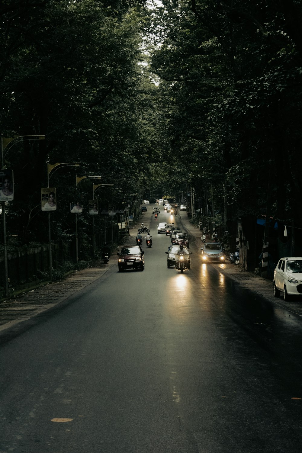 cars on road during daytime