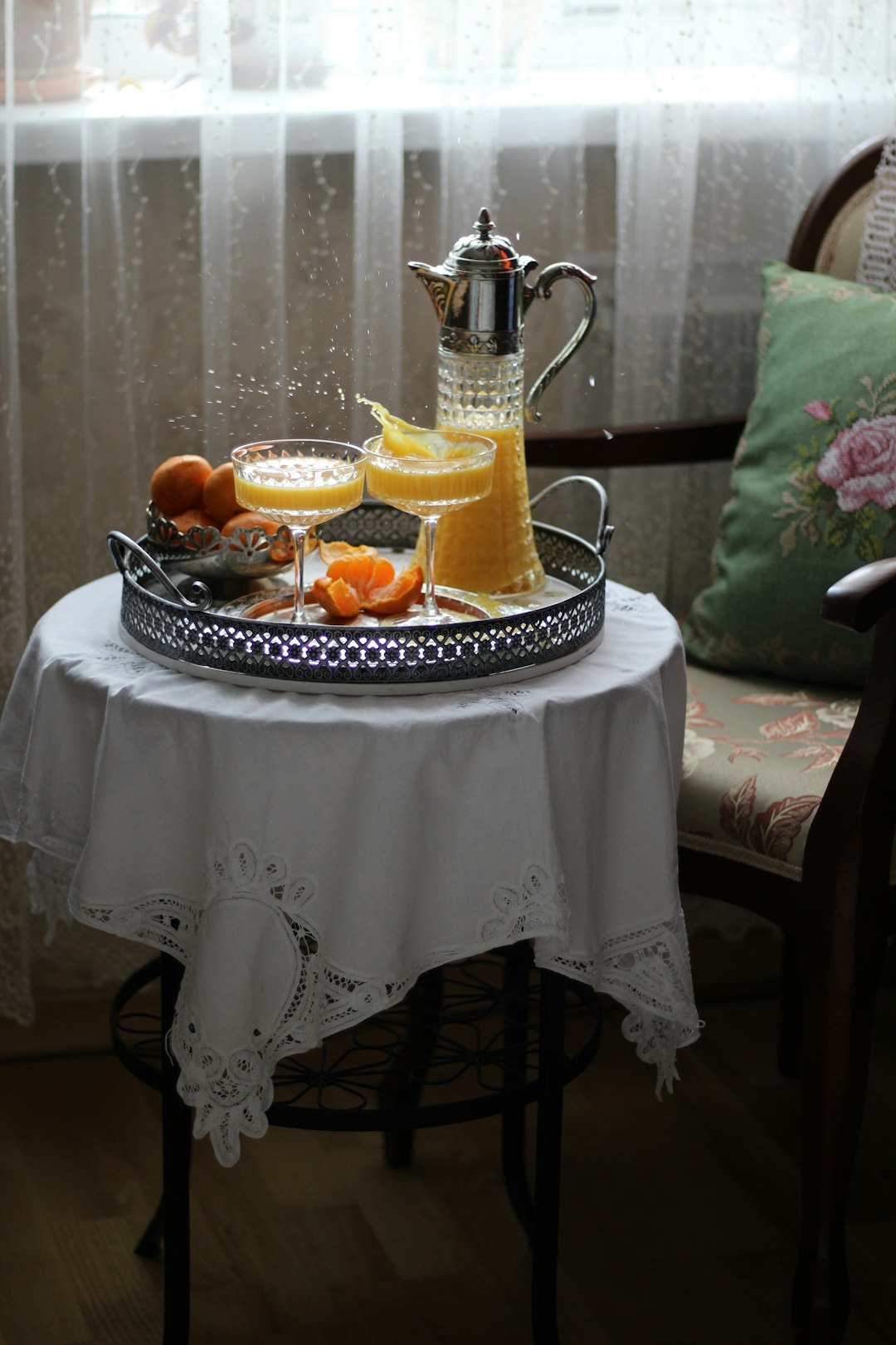 orange fruit on white ceramic bowl