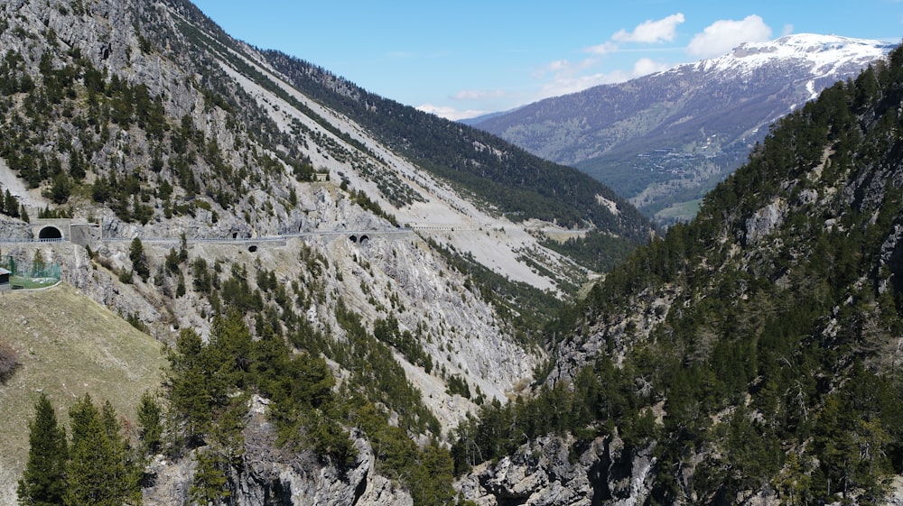 green and gray mountains under blue sky during daytime