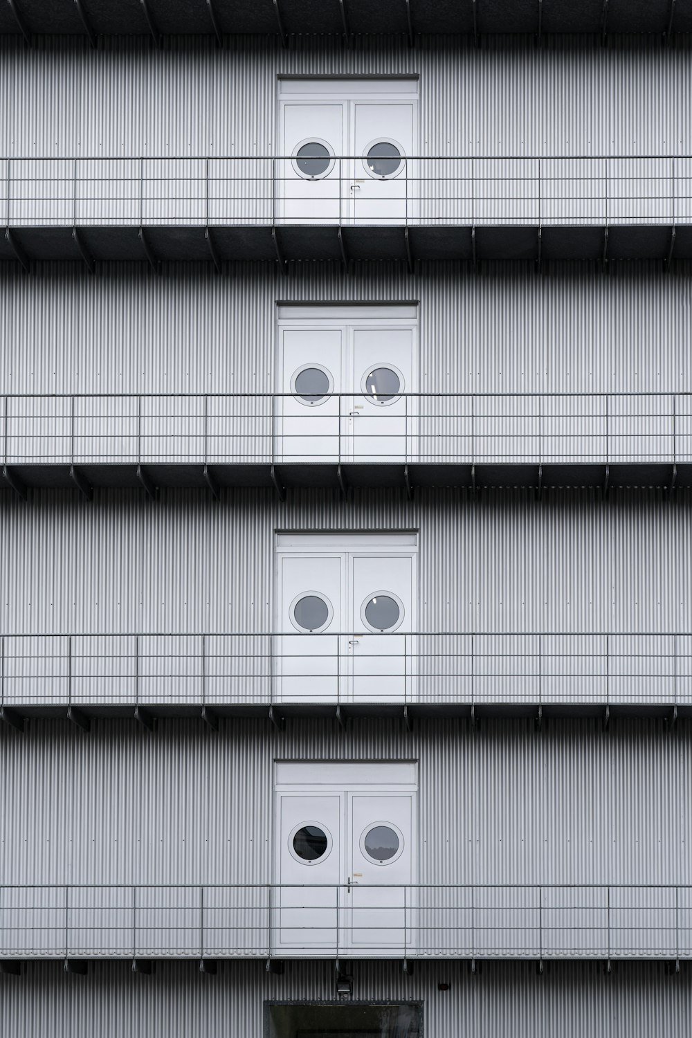 white and black wooden wall