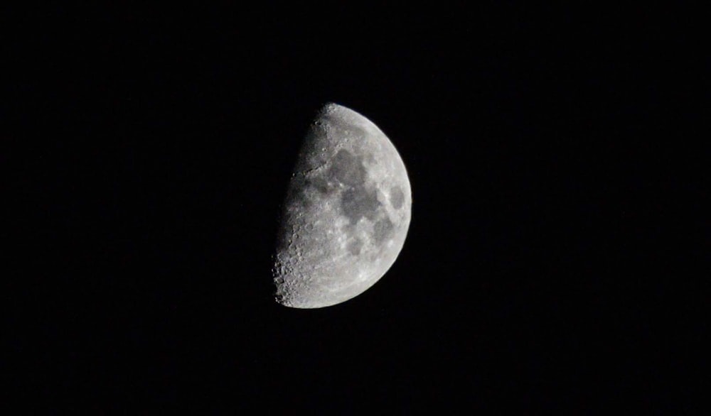 full moon in the night sky