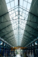 An expansive warehouse shade with seamless, robust design blending functionality and style.