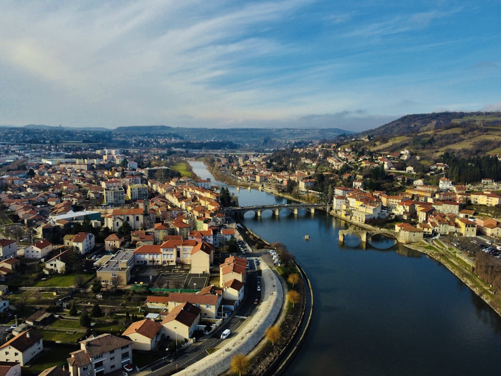 aerial view of city buildings during daytime