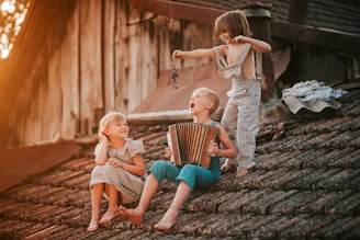 children learning french