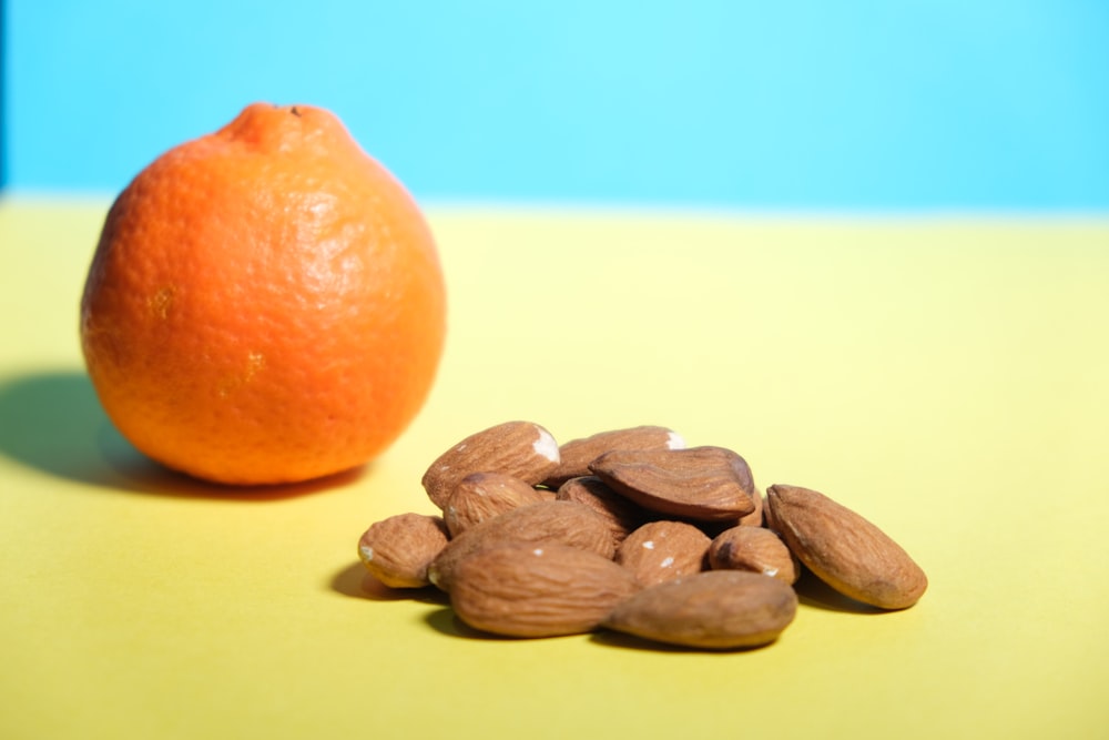 orange fruit beside orange fruit