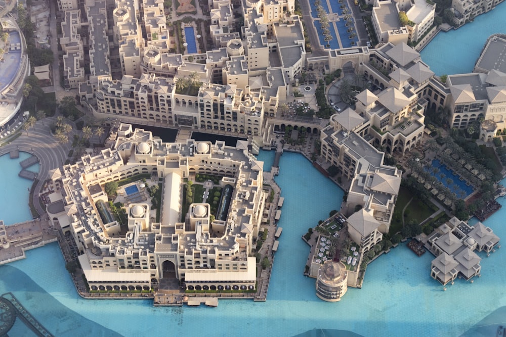 aerial view of city buildings during daytime