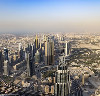 aerial view of city buildings during daytime