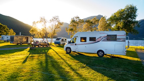 Campervan and Campground Parking