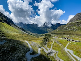 A scenic mountain landscape ideal for travel.