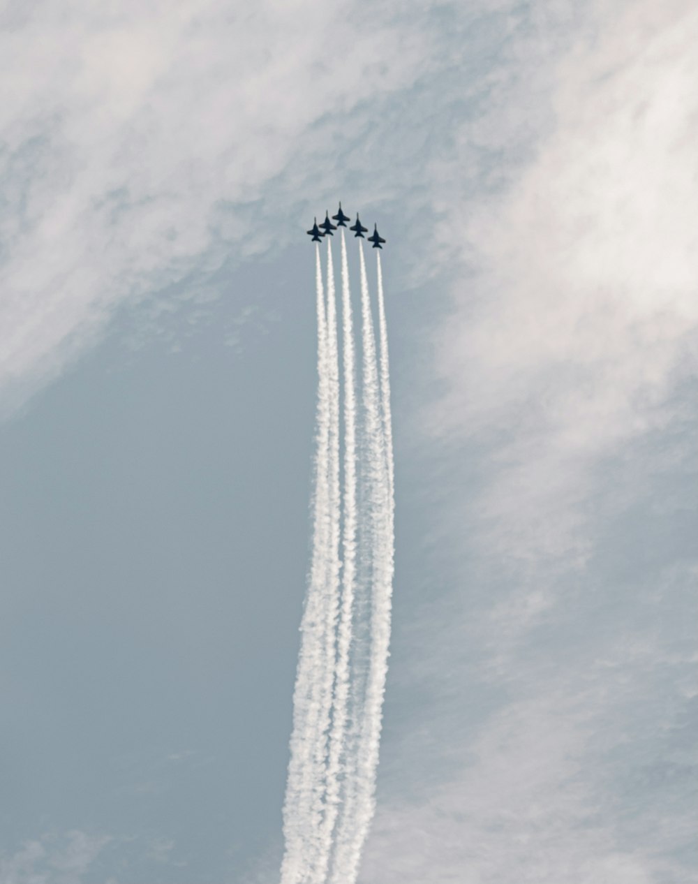 white clouds in the sky