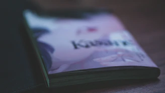 A close-up of the book cover 'Dependência Emocional' resting on a wooden table with soft natural light.