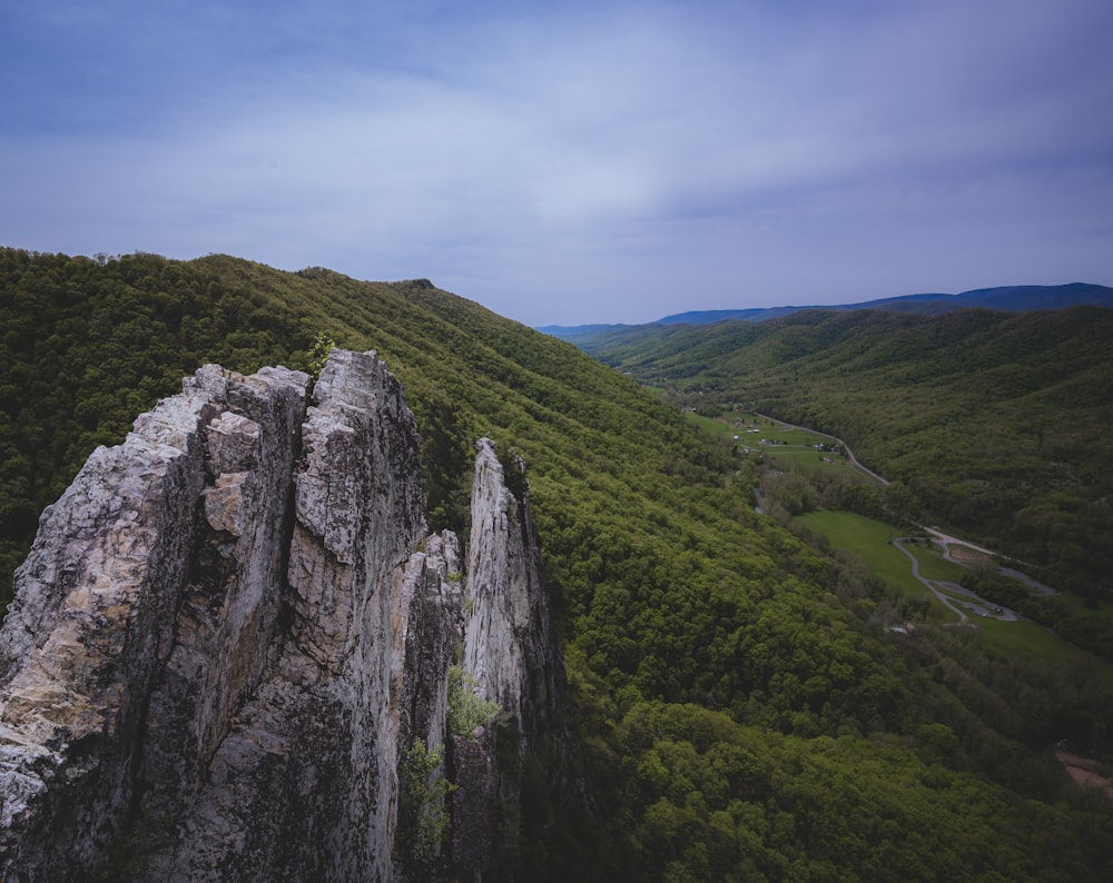 green and gray mountain under blue sky during daytime