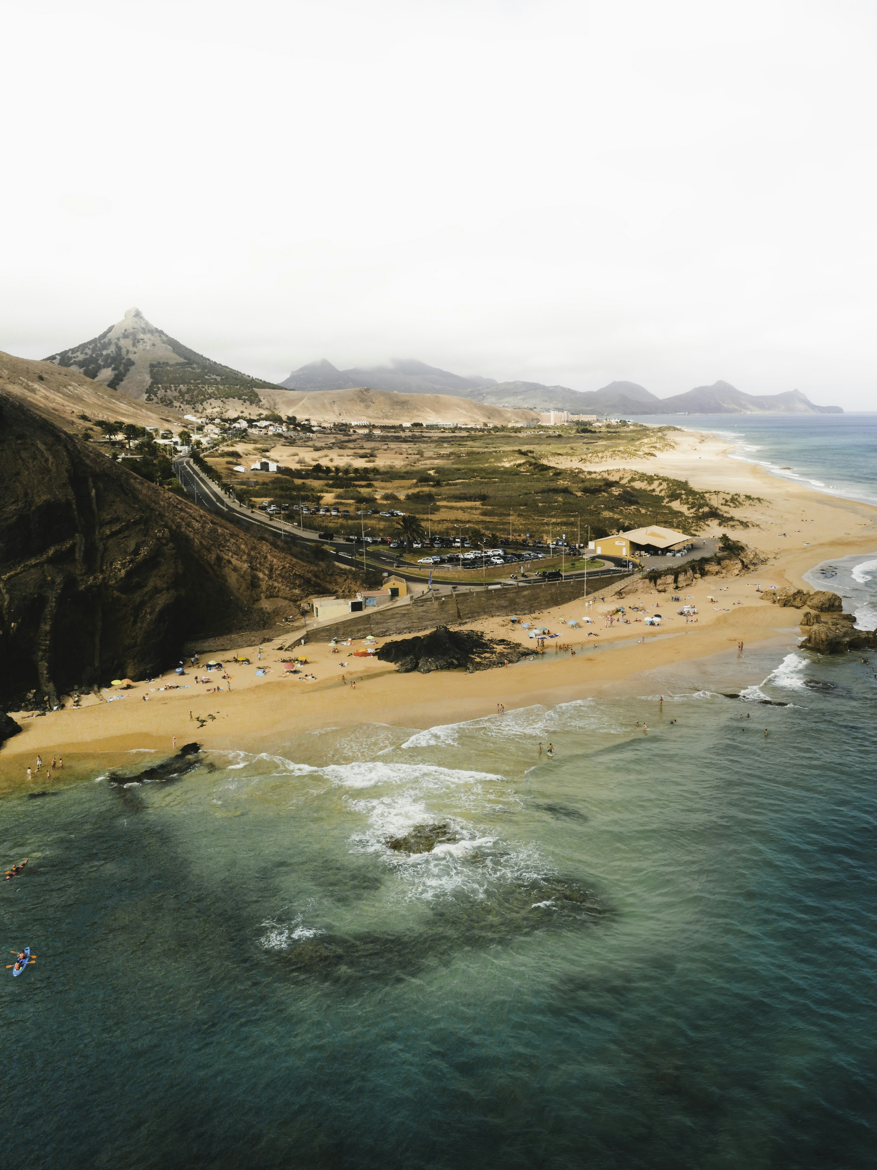 The island of Porto Santo in Madeira Archipelago