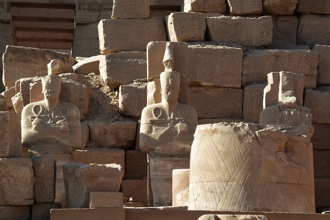 brown concrete blocks during daytime