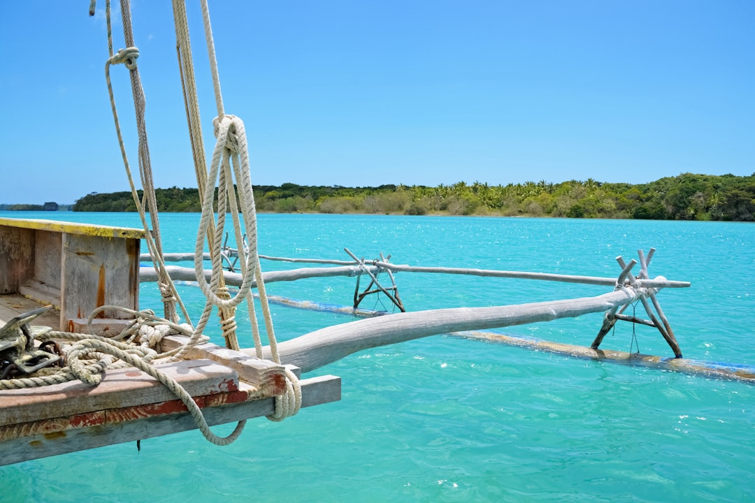 white rope on brown wooden boat on sea during daytime